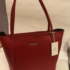 *BRAND NEW* etienne aigner stella large red tote bag